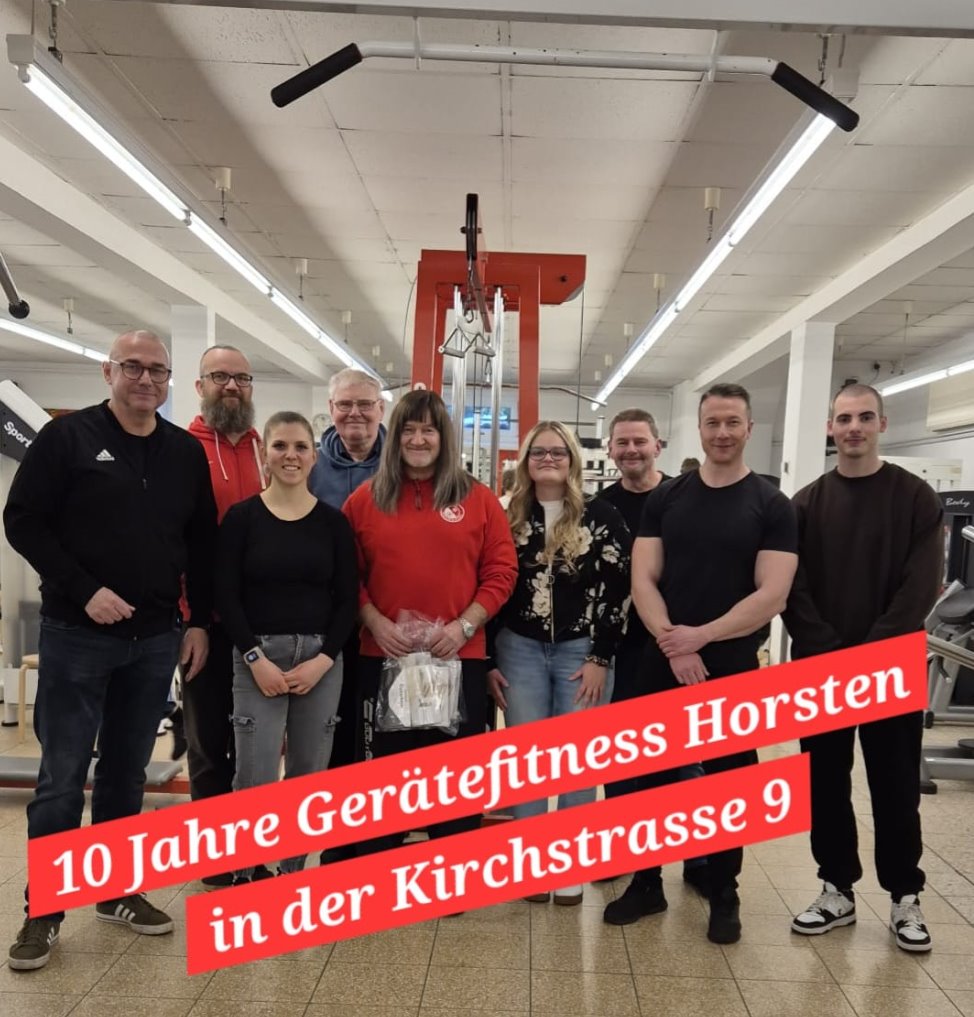 10 Jahre Ger&auml;tefitness